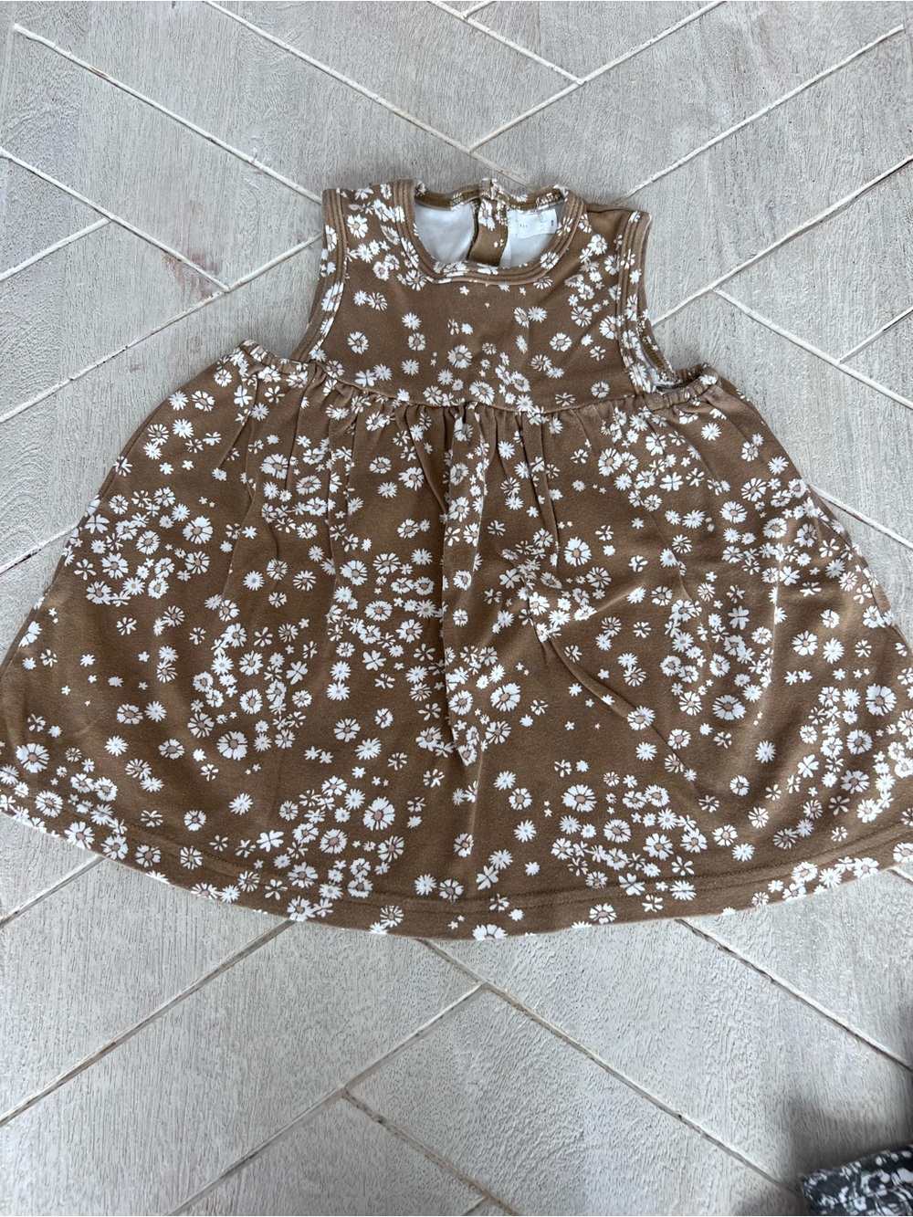 Jamie Kay Daisy floral sleeveless dress 1Y